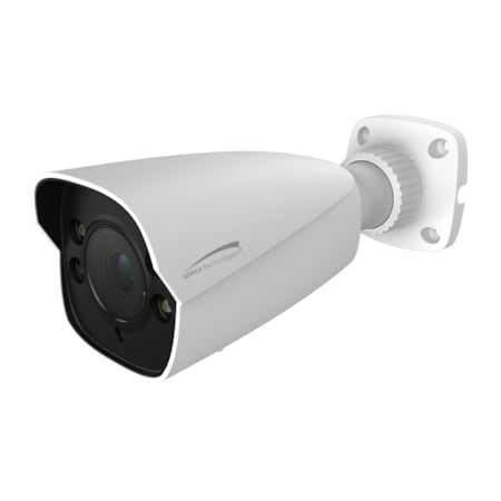 Speco Technologies 4MP H.265 IP Bullet Camera with Analytics 2.8-12mm Motorized Lens O4VB1M